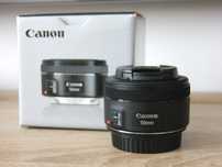 Canon 50mm STM с документи