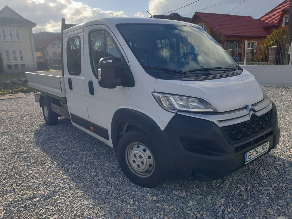 Citroën Jumper Cabina Dubla 7 locuri + Platforma Maxi Lunga L4/Pilot Automat/Garantie