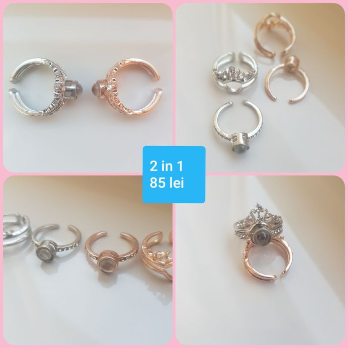 Inel cu proiectie mesaj "te iubesc" in 100 limbi. Nou. Ideal cadou