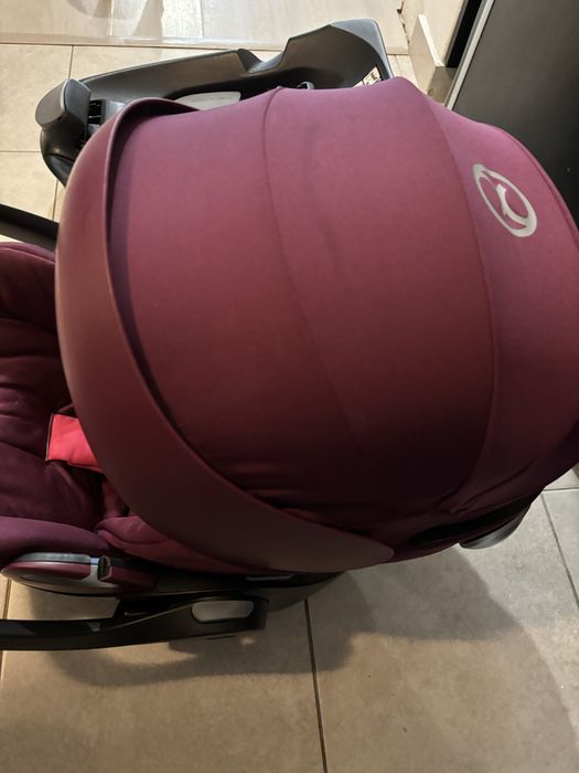 Scoica Cybex Cloud Q + baza isofix + adaptori Cybex Melio