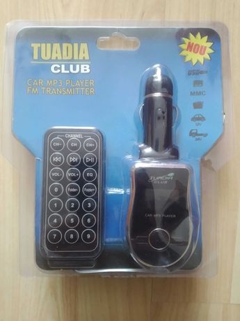 Modulator FM Tuadia Club MP3 player auto cu telecomanda