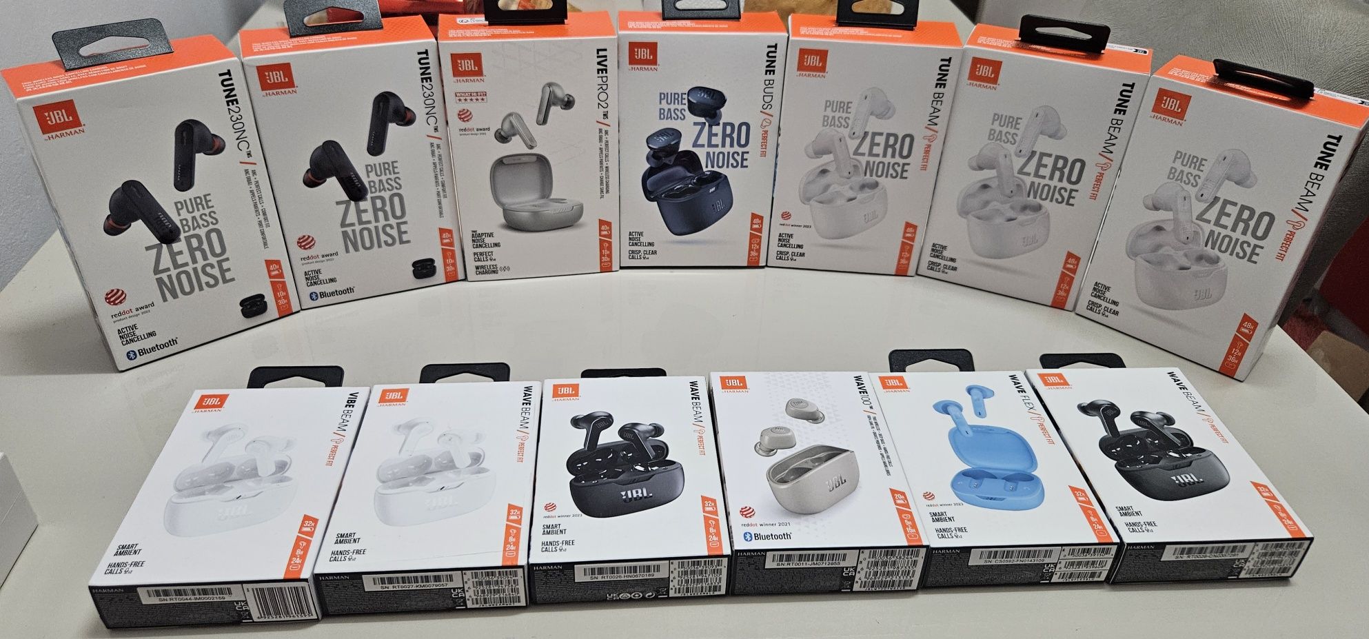 Casti audio in-ear JBL Live Pro 2 Noise Cancelling JBL Signature Sound