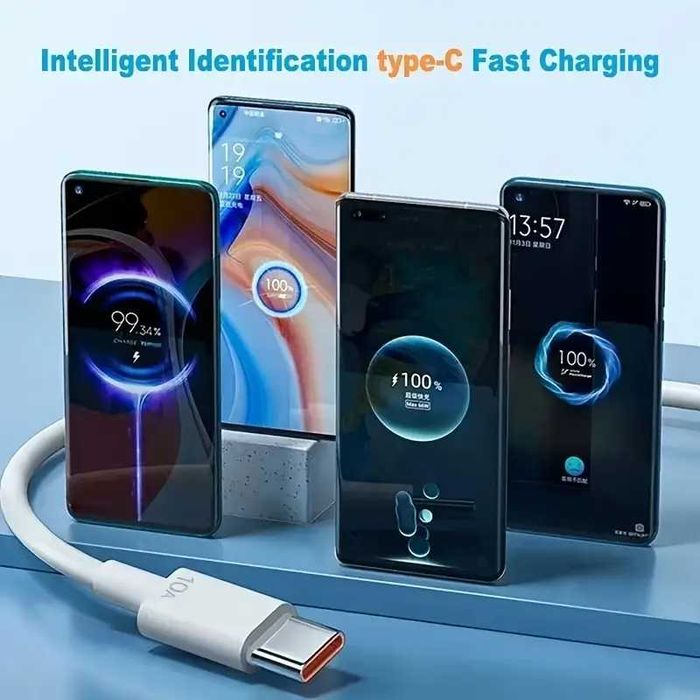 Кабели Тип USB USB-C в пакет от 5 броя/PC Бързо Зареждащ данни до 120w