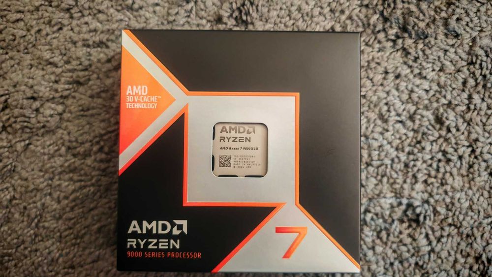 ASUS ROG Strix B850-A WIFI + НОВ RYZEN 7 9800X3D 8-Core AM5