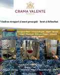 Crama Valente Panciu vinde struguri și must proaspăt brut/deburbat