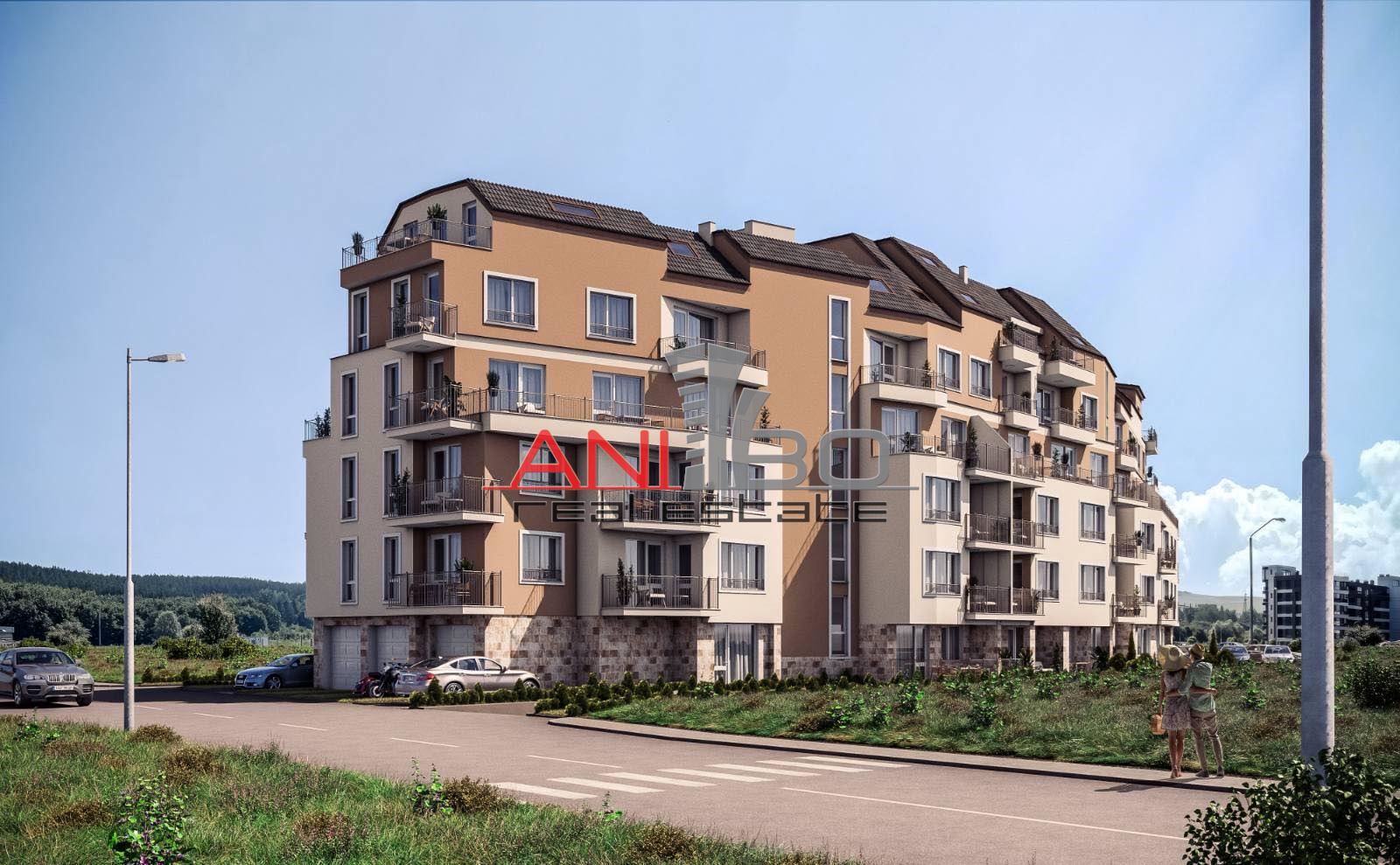 БЕЗ КОМИСИОНА! Двустаен в Перник-Ладовица площ 67м2 цена 105575€