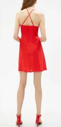Красное платье с koton