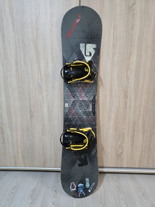 Placa snowboard 157 cm Burton wide cu legaturi Burton