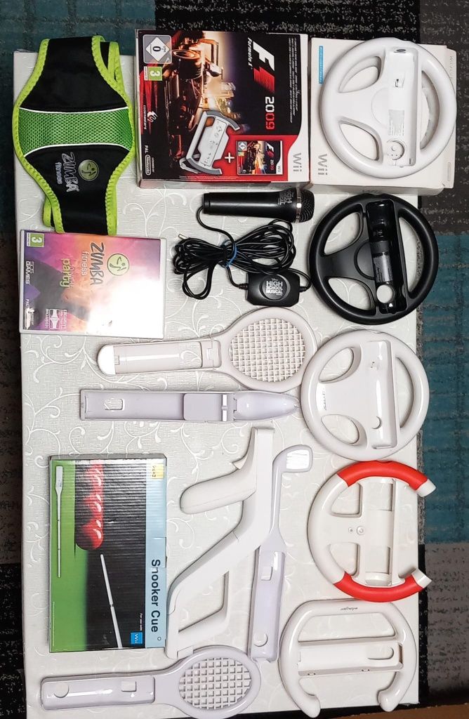 Accesorii Wii si Wii U. Si Jocuri Wii si Wii U Citiți descrierea anunț