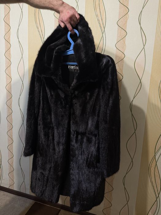 Шуба норковая 95 см,отличное качество
