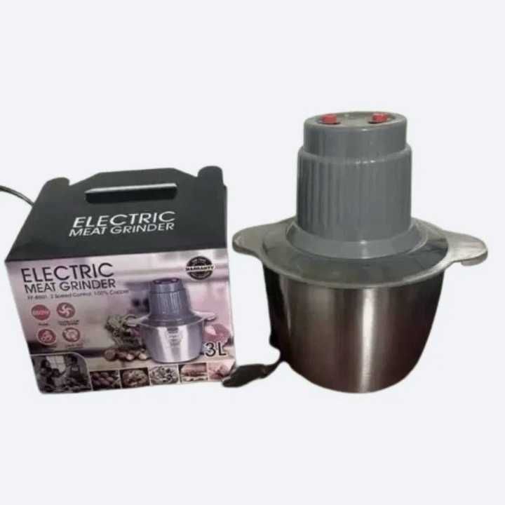 Нов кухненски чопър 2-3 L, Неръждаема стомана, 2 скорости 4 остриета