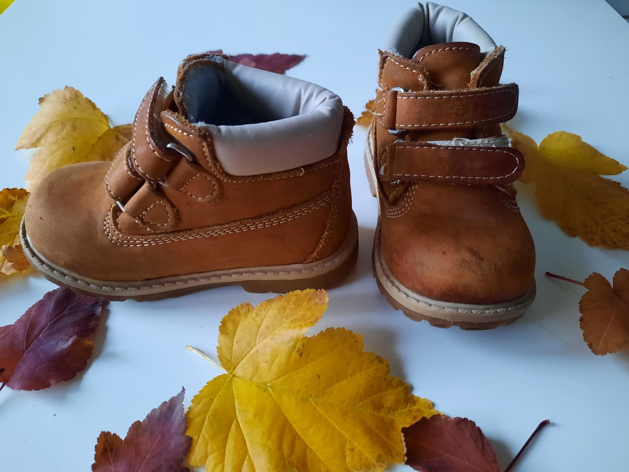 Размер 21 есенни обувки естествен набук