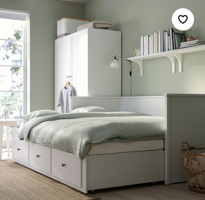 Divan pat extensibil cu 3 sertare 160x200 cm