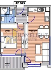 Продава се Двустаен апартамент в София, Малинова долина - 67 кв.м за 1650 €/кв.м - Снимка #3