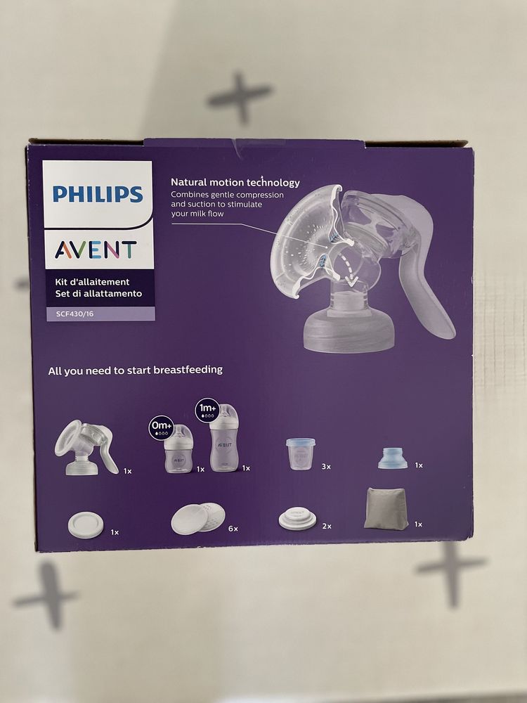 Set Pompa Manuala San Philips Avent nou