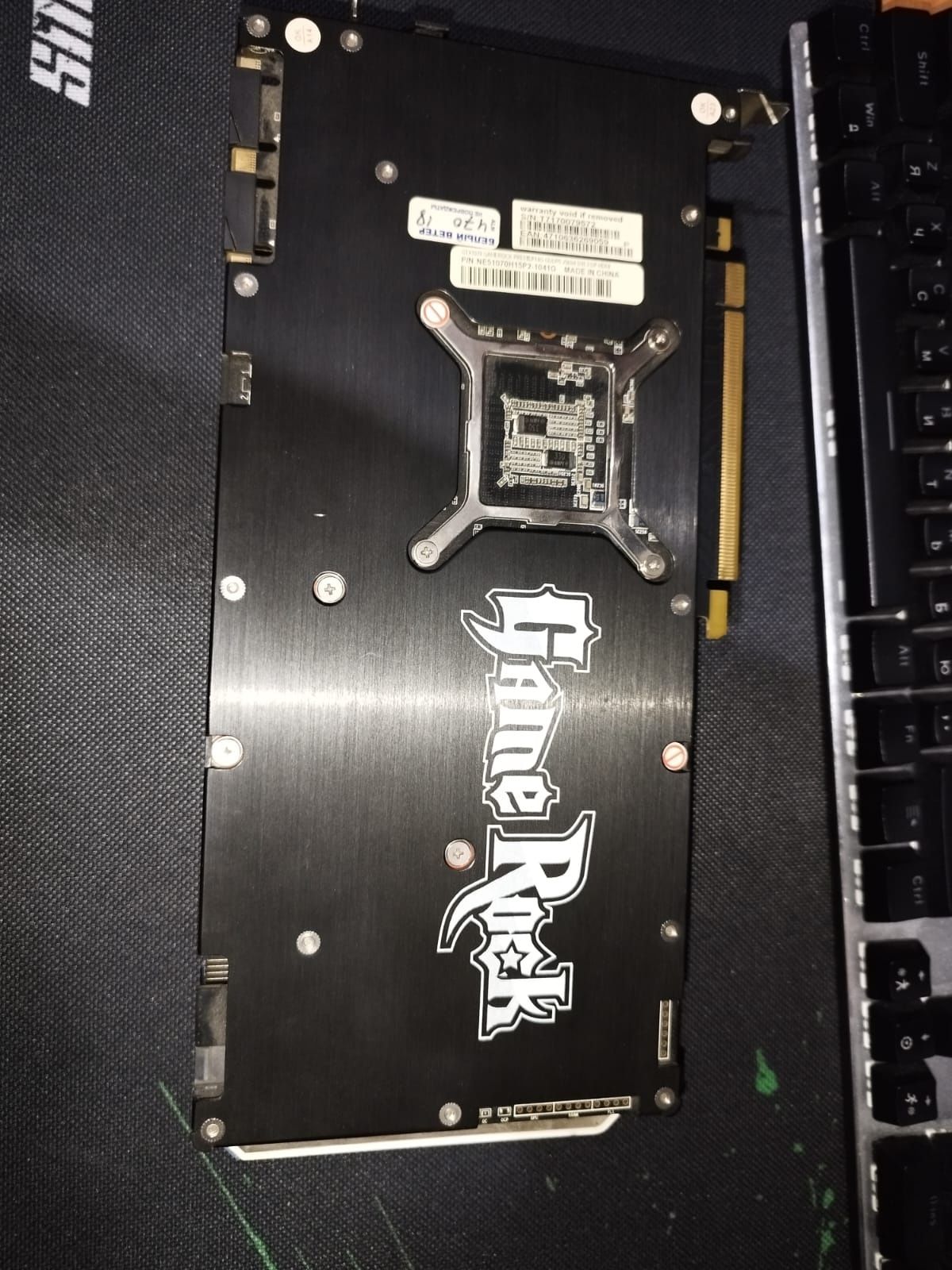 Продам gtx 1070 8gb Palit GameRock