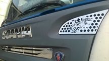 Комплект декорация за  въздуховоди на Скания SCANIA R 2004-2016г.