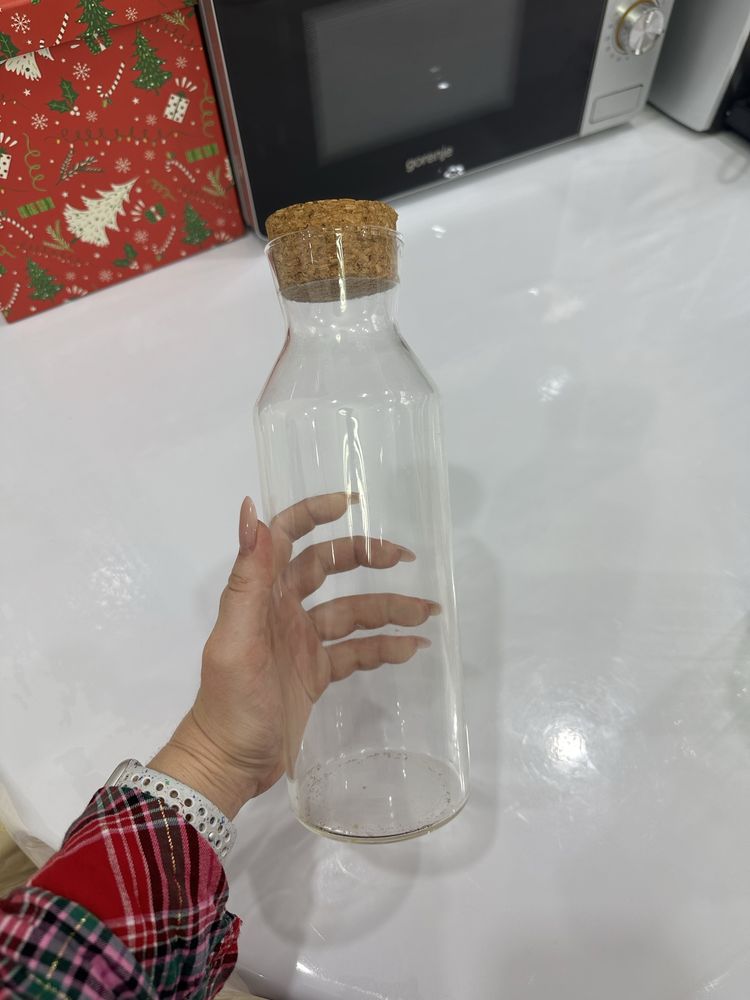 Бутылка стеклянная из Zara home