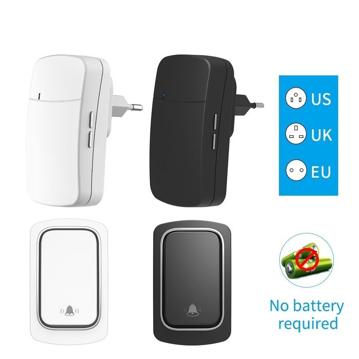 Sonerie fara fir- wireless (buton fara baterii)