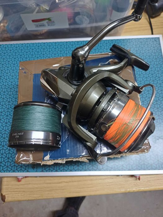 mulineta feeder, crap: Daiwa Emcast 25A