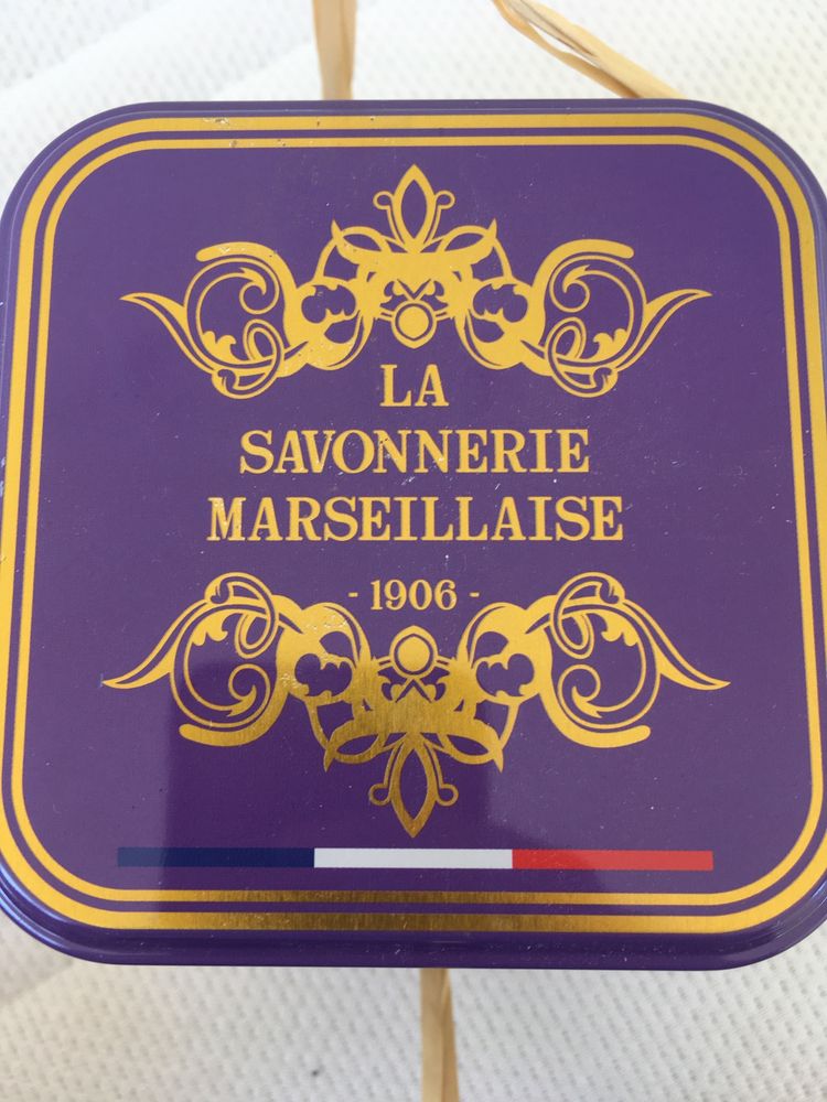 cutie cu sapunuri La Savonnerie Marsellaise 1906