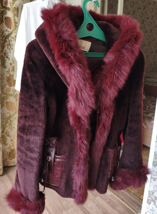 Полушубок. Мутон. 50 размер