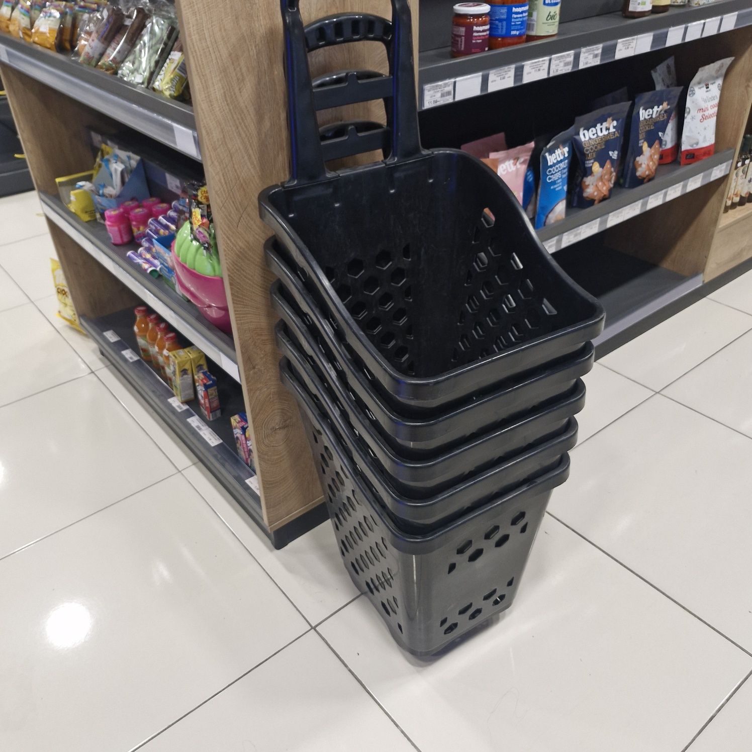 Колички на хранителен магазин