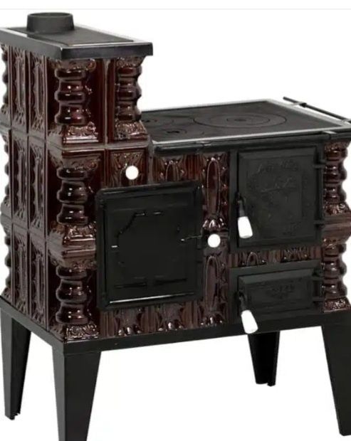 Vând sobă cu plită folosită puțin timp