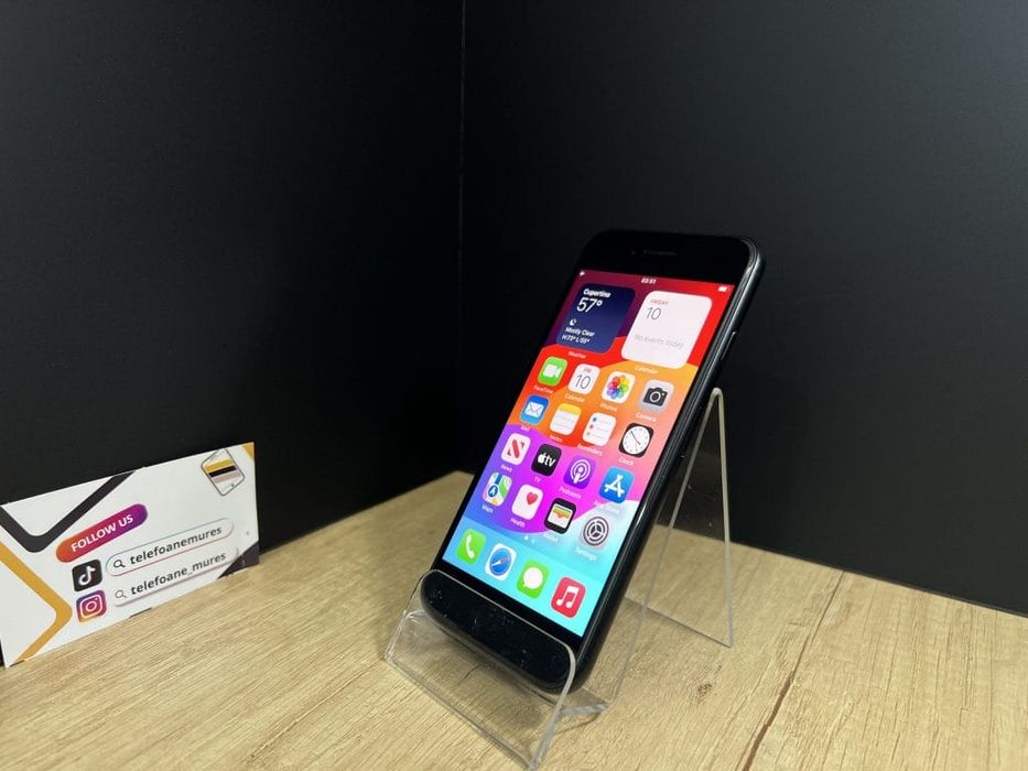 iPhone SE(2020) 64Gb Black 3 ani garanție, Telefoane Mures