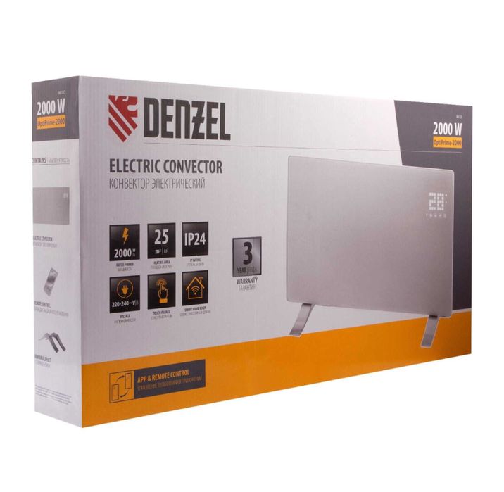Конвекторы электрические Denzel OptiPrime (1500 / 2000 Вт )