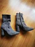 Botine material textil, marimea 39