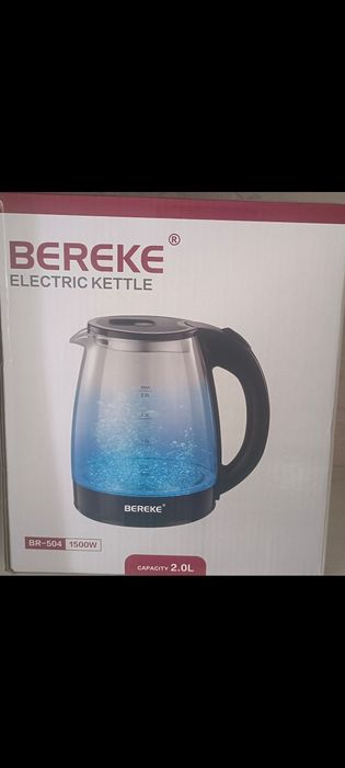 Продается. Чайник электрический. Стеклянные. Новый