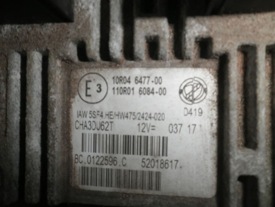 Modul / calculator CNG Fiat Ducato 3.0i Euro 6 52018617