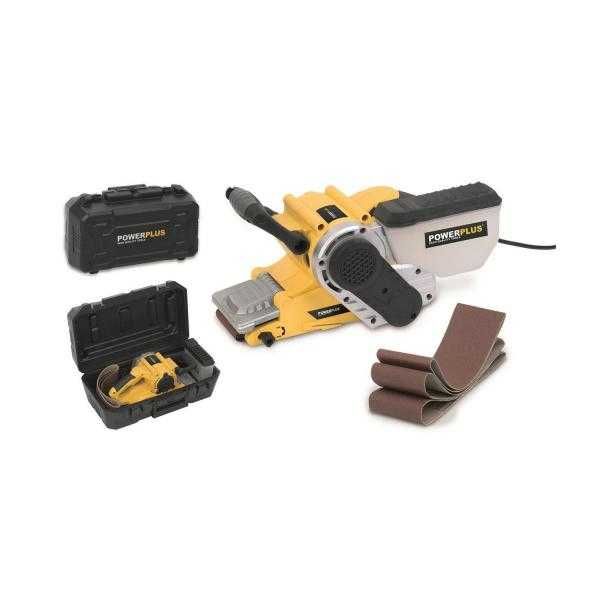 Лентова шлайфмашина PowerPlus POWX0460 Мострен