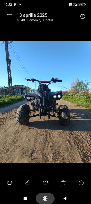 Atv 125cc 3+1 manual
