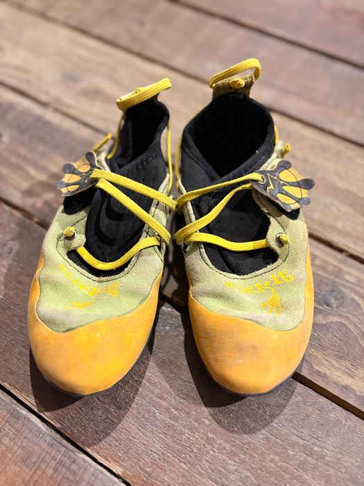 La Sportiva Stickit , espadrile cățărat copii, mărime 32