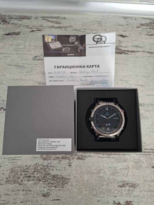 Garmin quatix® 7X – Solar Edition Titanium