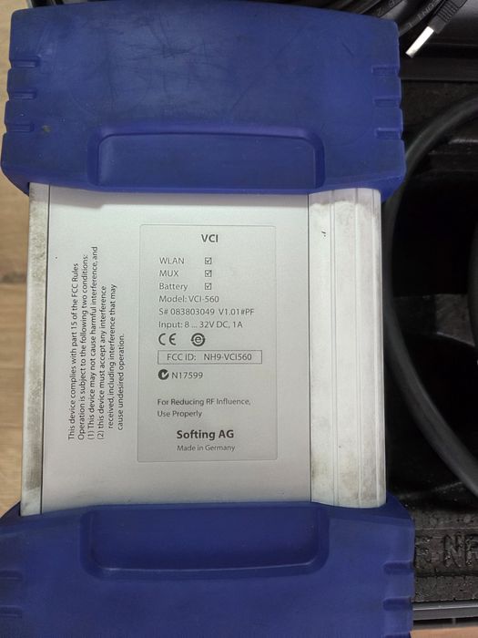 DAF VCI 560 PACCAR ORIGINAL Interfata diagnoza tester camioane