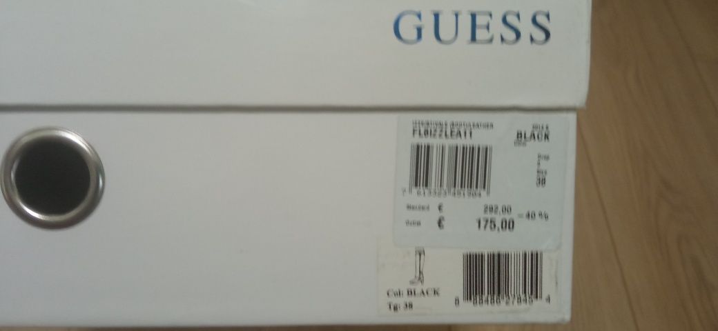 Ботуши GUESS на висок ток