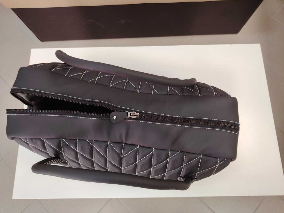 Кожен сак ръчна изработка