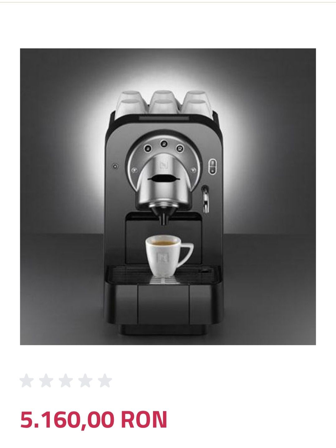 Nespresso Modelul CS100 Pro ,espresor profesional!