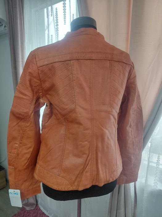 Женско яке от естествена кожа