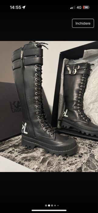 Cizme Karl Lagerfeld noi