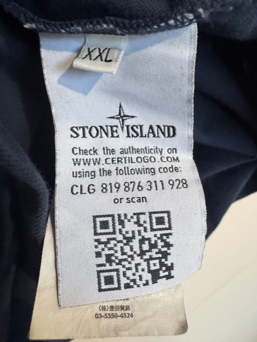Stone Island Polo T Shirt.