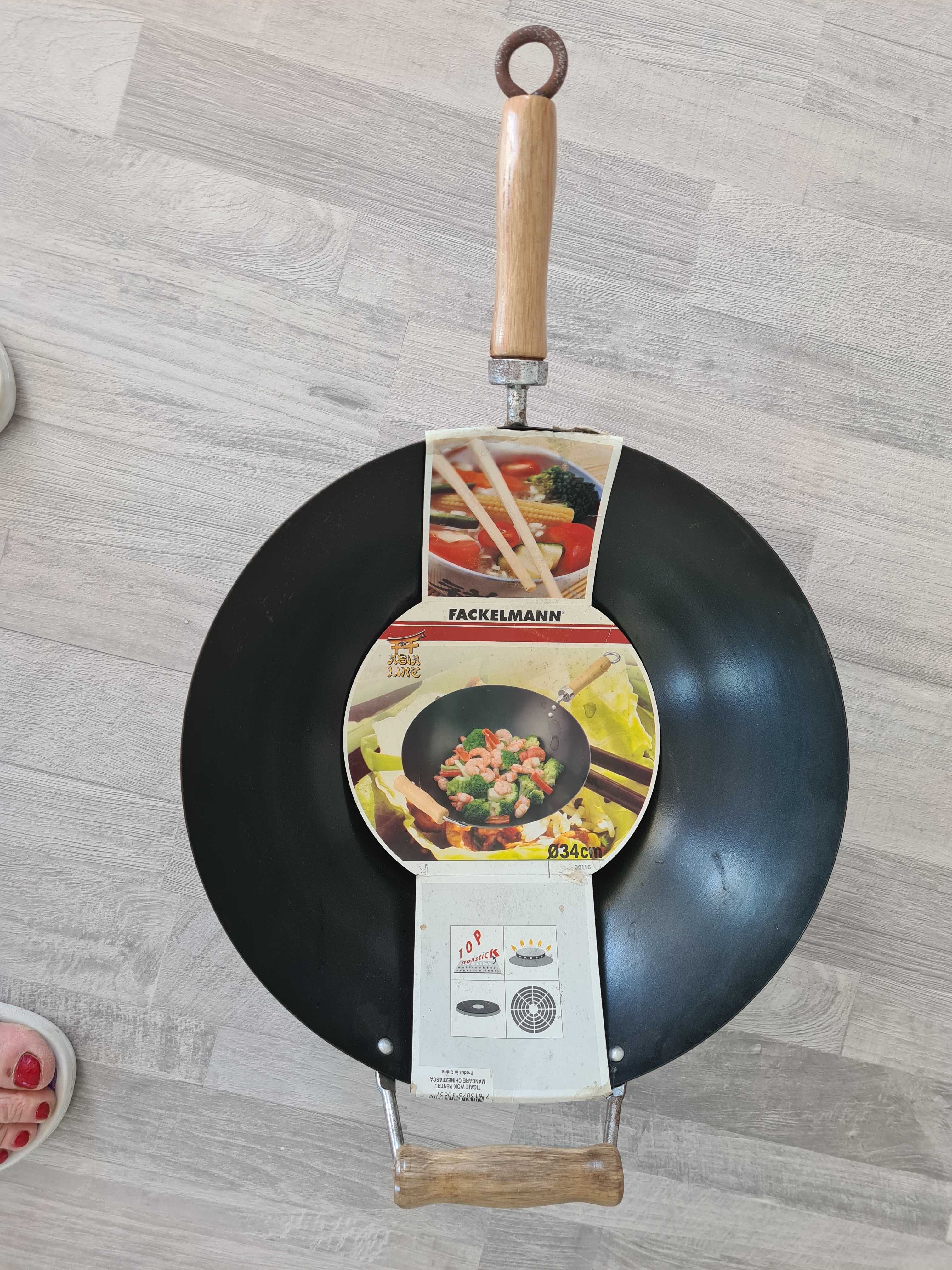 Tigae wok pentru mâncare chinezească