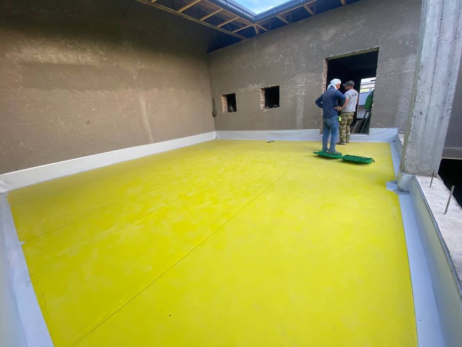 Гидроизоляция крыш, террас.