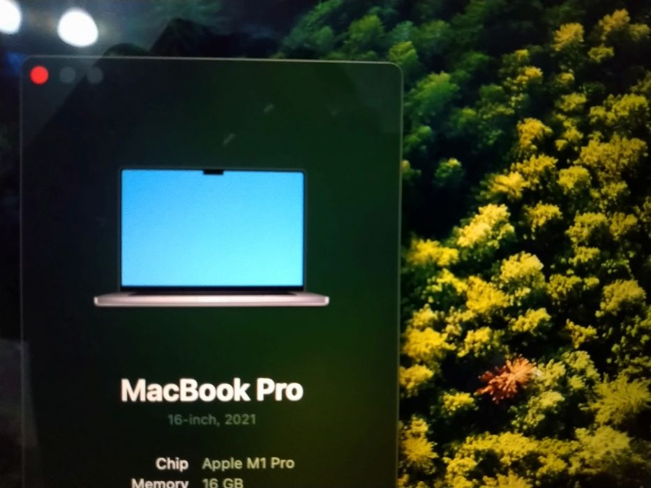 macbook pro 16 m1 pro 2021 1tb