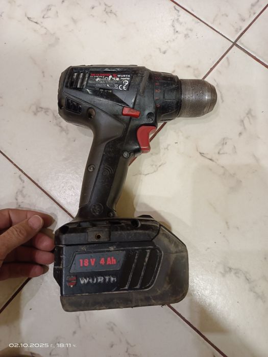 Wurt Brushless винтоверт и ъглошлайф