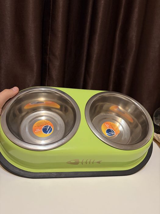 Castron/Bol apa si mancare caini/pisici