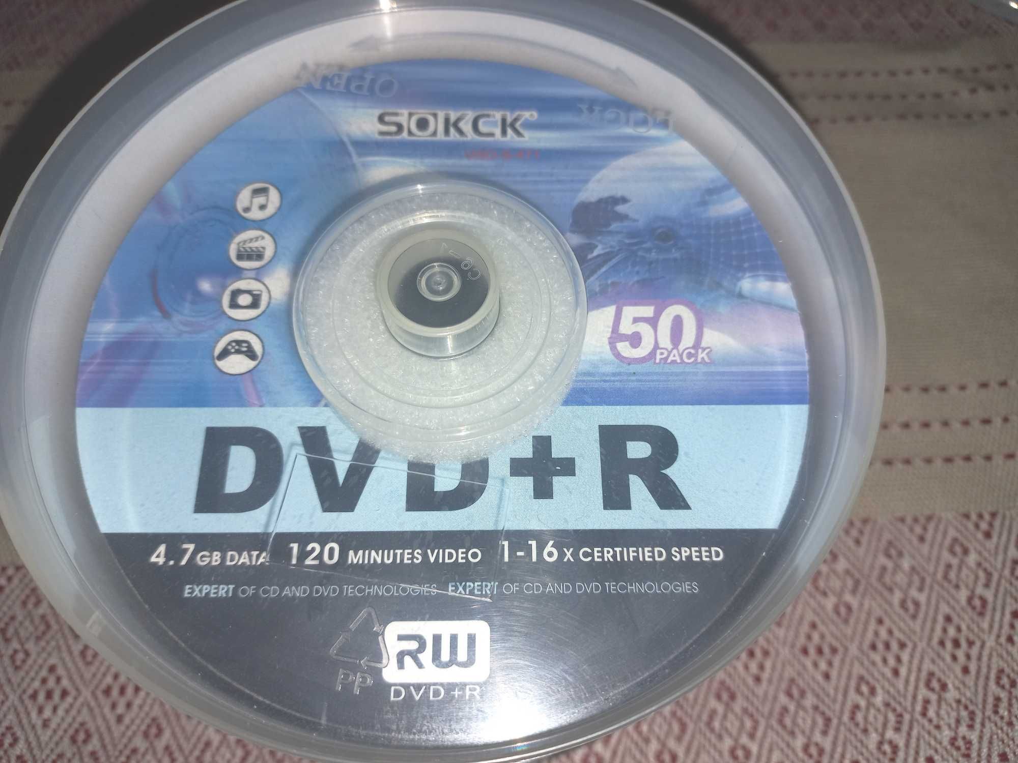 CD-R / DVD+R /Чистые/ Новые/В упаковке диски